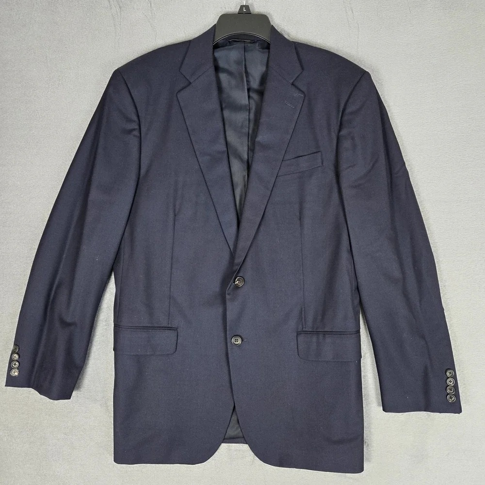 Brooks Brothers Suit Mens 44L 35x35 Golden Fleece‎ Madison Vitale Full Canvas